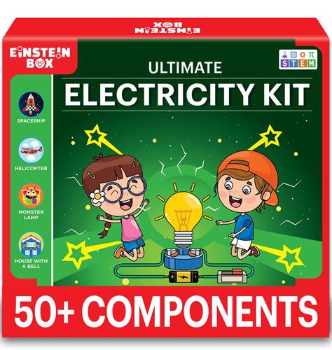 einstein box ultimate electricity kit|Einstein box kids toys.